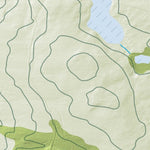 Carte bathymétrique du Lac Jalobert Zec Martin-Valin (2025) Preview 2