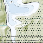 Carte bathymétrique du Lac Petit lac aux Visons Zec Lac-de-la-Boiteuse (2025) Preview 3