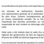 Carte bathymétrique du Petit Lac Georges Zec Mars-Moulin (2025) Preview 3