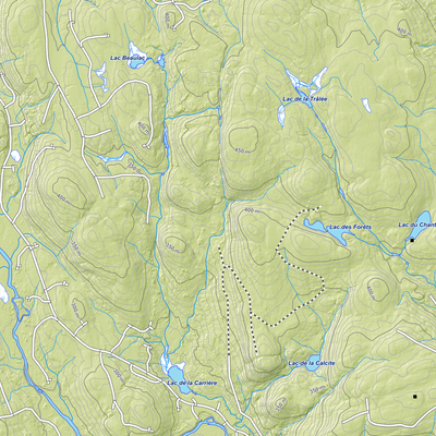 Carte des lacs de pêche blanche – Rivière-aux-Rats 2026 Preview 2