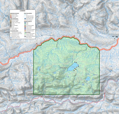 Zecs Québec Zec Baillargeon (2023) digital map