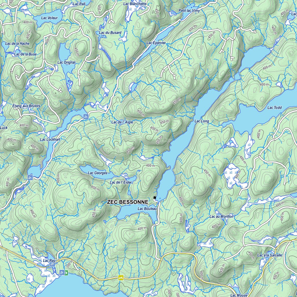 Zec Bessonne (2023) Map by Zecs Quebec | Avenza Maps