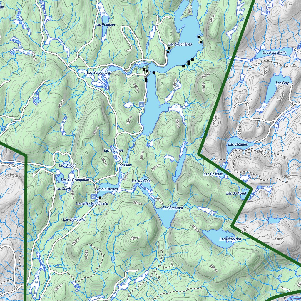 Zec Borgia (2023) Map by Zecs Quebec | Avenza Maps