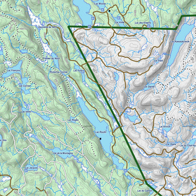 Zecs Québec Zec Boullé (2023) digital map