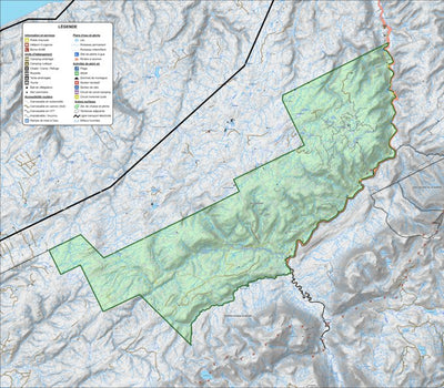 Zecs Québec Zec Cap-Chat (2023) digital map