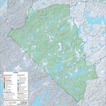 Zecs Québec Zec Capitachouane (2023) digital map