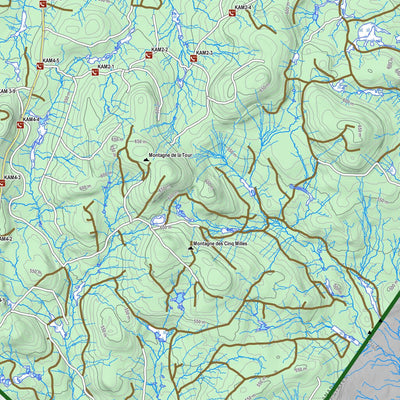 Zecs Québec Zec Chapais (2023) digital map