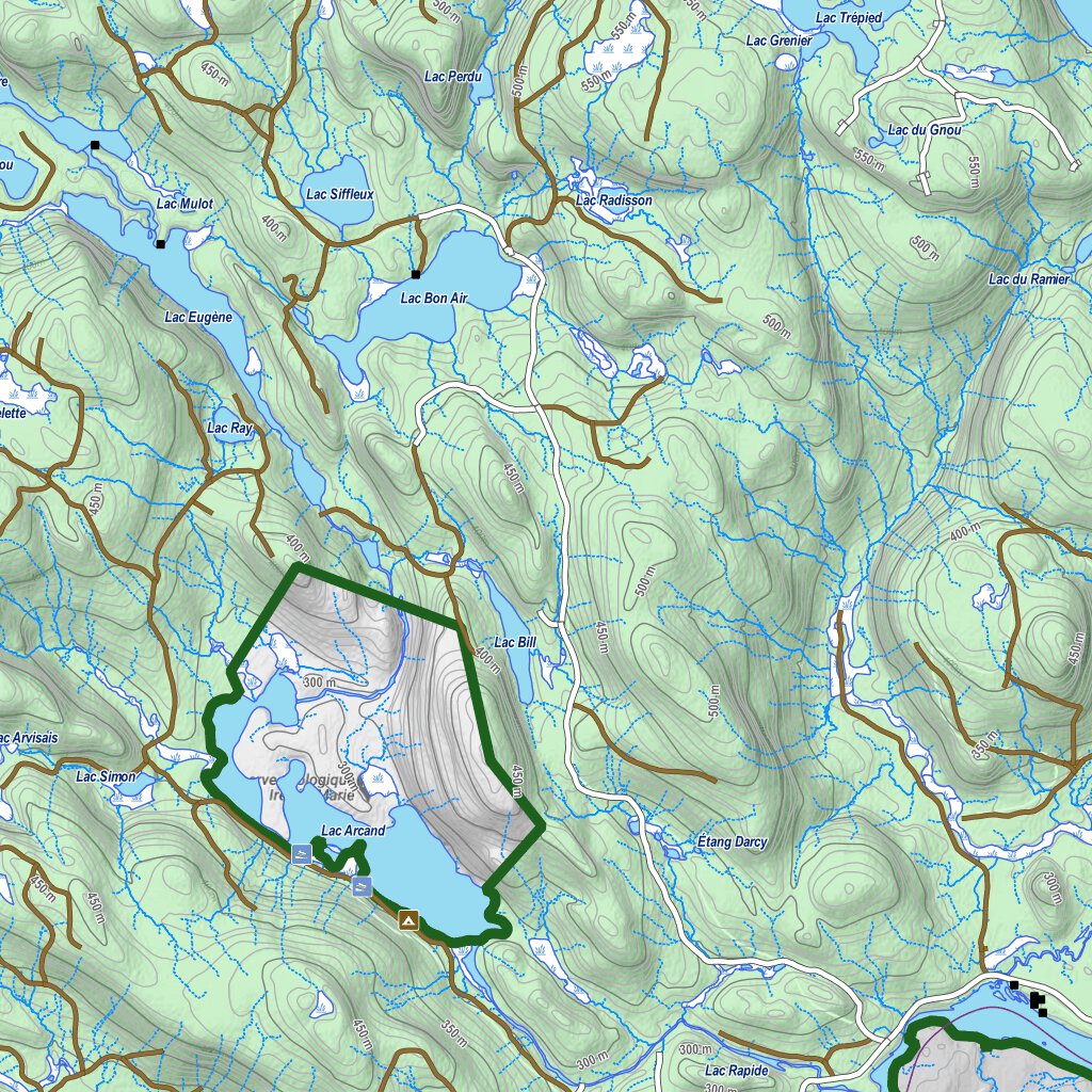 Zec Chapeau-de-Paille (2023) Map by Zecs Quebec | Avenza Maps