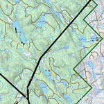 Zecs Québec Zec Collin (2023) digital map