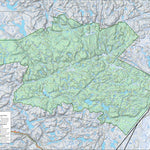 Zecs Québec Zec d'Iberville (2023) digital map