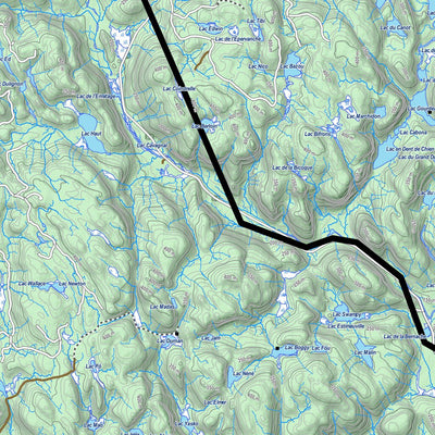 Zecs Québec Zec Forestville (2023) digital map