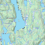 Zecs Québec Zec Jeannotte (2023) digital map