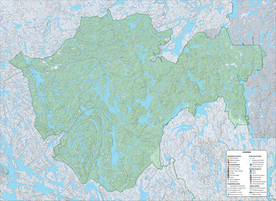 Zecs Québec Zec Kipawa (2023) digital map