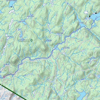 Zecs Québec Zec Kiskissink (2023) digital map