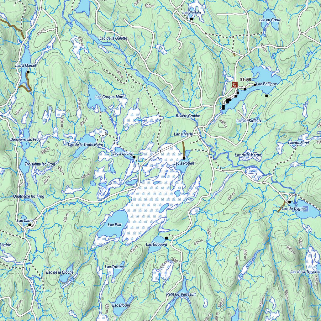 Zec La Lièvre (2023) Map by Zecs Quebec | Avenza Maps