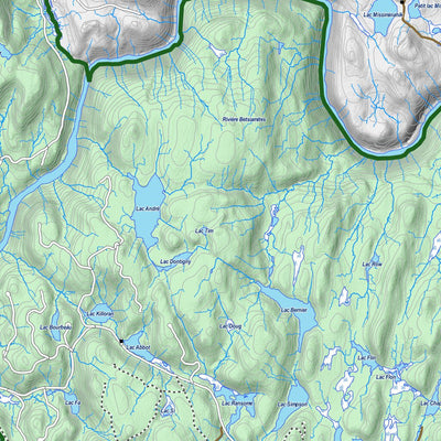 Zecs Québec Zec Labrieville (2023) digital map