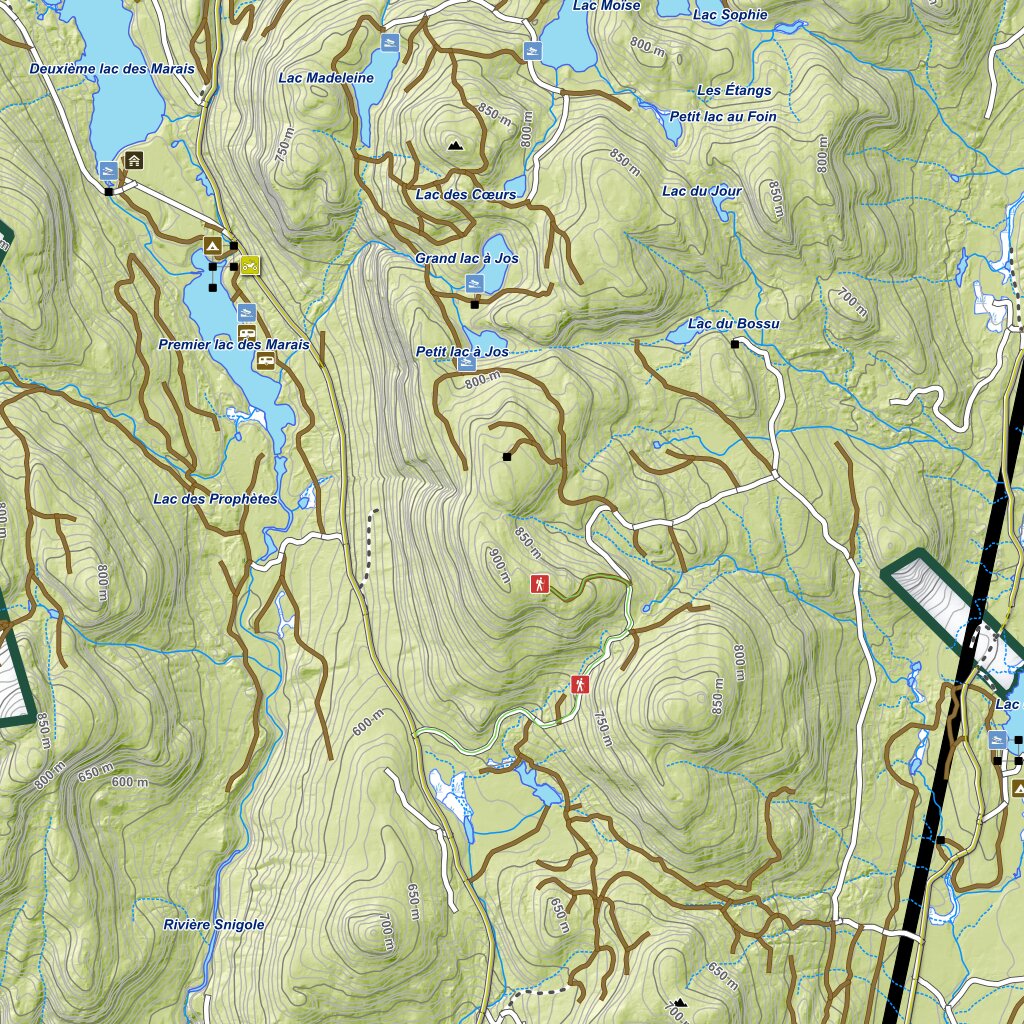 Zec Lac-au-Sable (2025) Map by Zecs Quebec | Avenza Maps