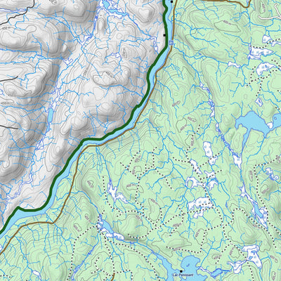 Zecs Québec Zec Lesueur (2023) digital map