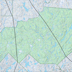 Zecs Québec Zec Mazana (2023) digital map