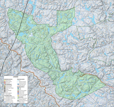 Zecs Québec Zec Nordique (2023) digital map