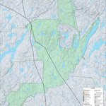 Zecs Québec Zec Normandie (2023) digital map