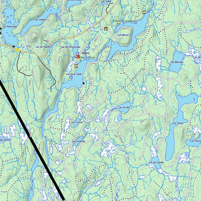 Zecs Québec Zec Normandie (2023) digital map