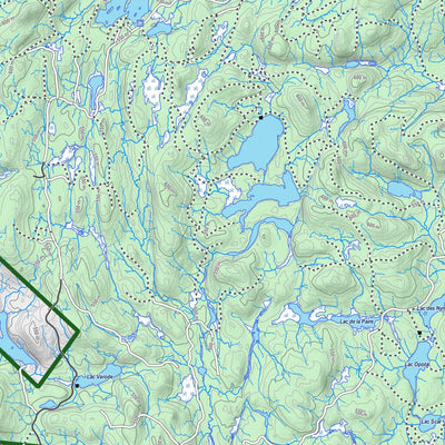 Zecs Québec Zec Normandie (2023) digital map