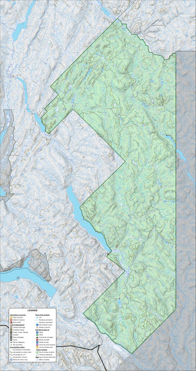 Zecs Québec Zec Owen (2023) digital map