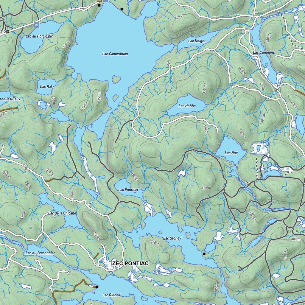 Zec Pontiac (2023) Map by Zecs Quebec | Avenza Maps