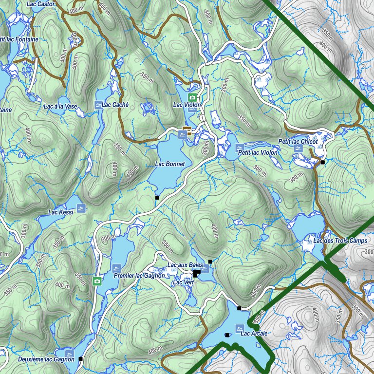 Zec Tawachiche (2023) Map by Zecs Quebec | Avenza Maps