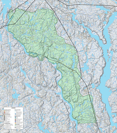 Zecs Québec Zec Varin (2023) digital map