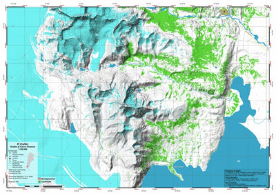 Zumaps El Chaltén y Vuelta al Cerro Huemul digital map