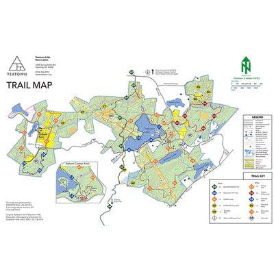 Teatown Trail Map