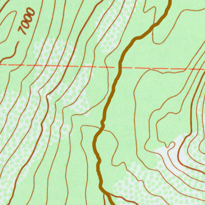Magee Lake trail map
