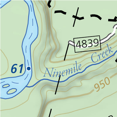 Map 14 - Au Sable River