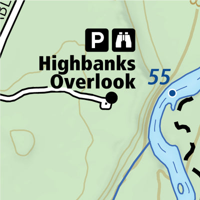 Map 15 - Au Sable River
