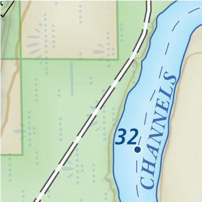 Map 20 - Au Sable River
