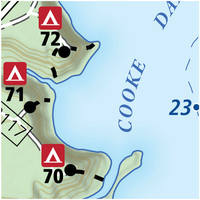 Map 22 - Au Sable River