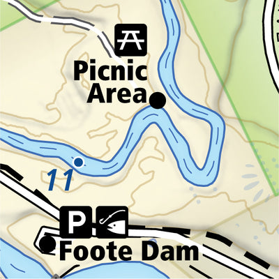 Map 24 - Au Sable River
