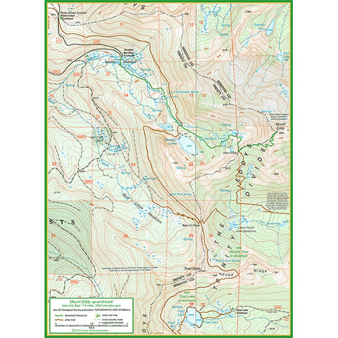 Mount Eddy trail map