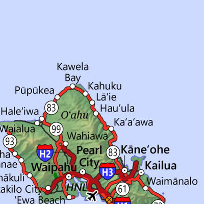 Hawaii Highway Map