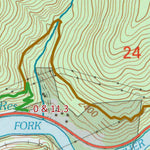 Myrtle Flat trail map 2021