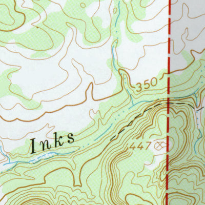 Inks Creek Point trail map 2021