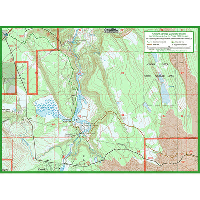 Arkright Springs hike map three 2021
