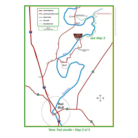 Yana Trail trailhead 2022