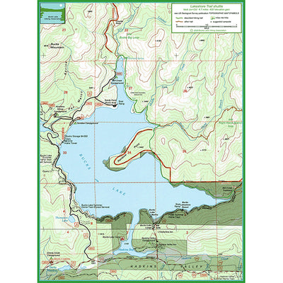Lakeshore Trail trail map