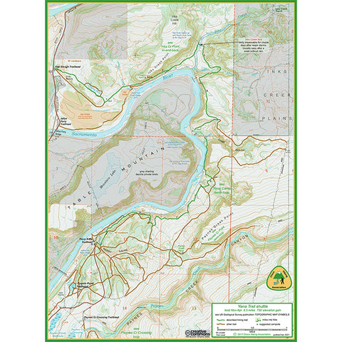Yana Trail trail map 2021