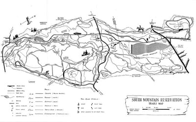 South Mountain Reservation Trail Map