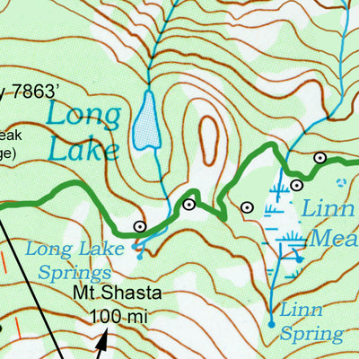 Mount Linn trail map 2021