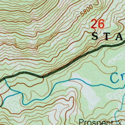 Mount Elwell trail map